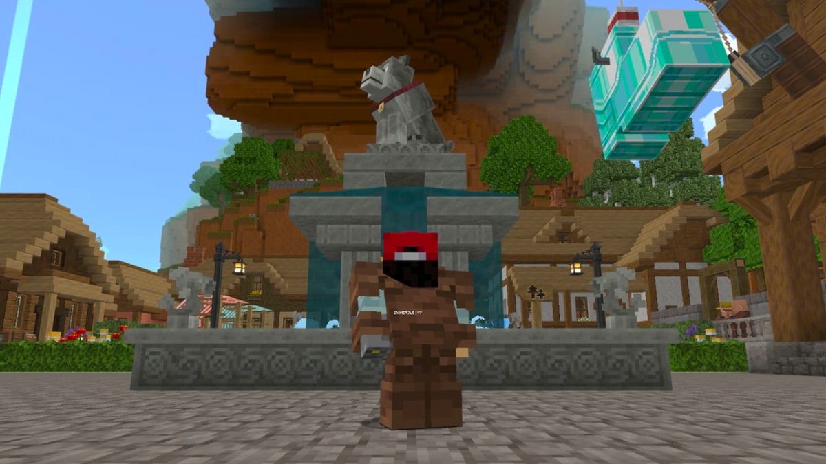 Minecraft Movie Live event world