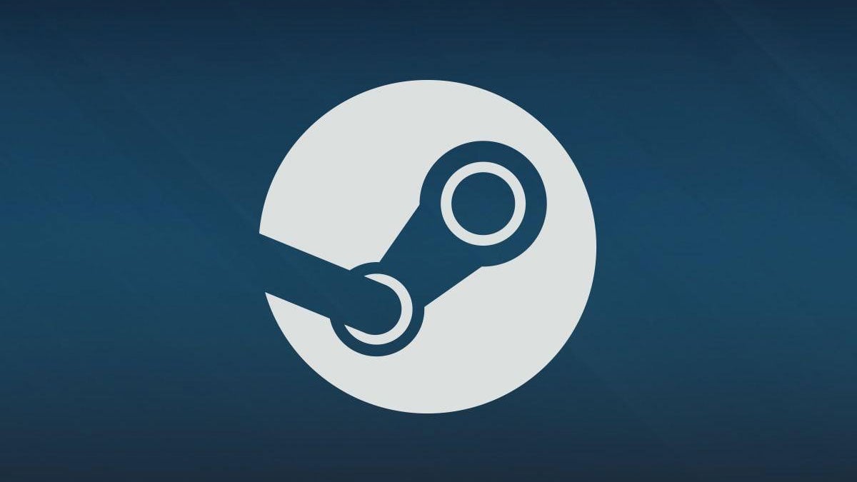 The logo for Valve's online gaming platform, Steam