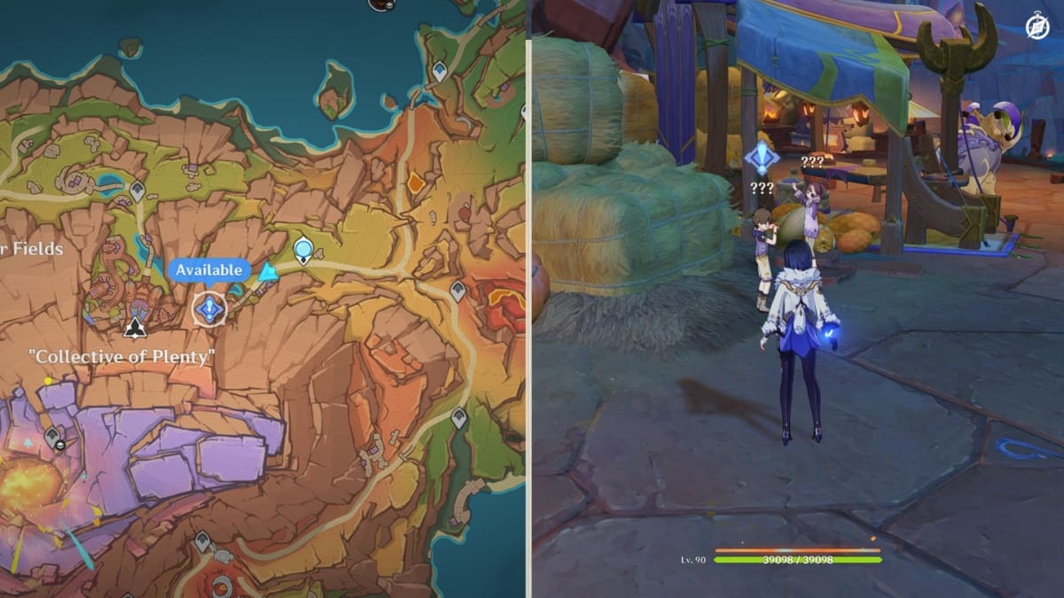 The Way Into the Mountain quest location in Collective of Plenty